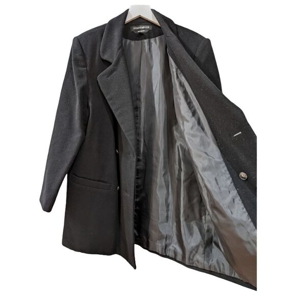 Vintage DonnyBrook Double Breasted Wool Coat Size 14 - Picture 3 of 6